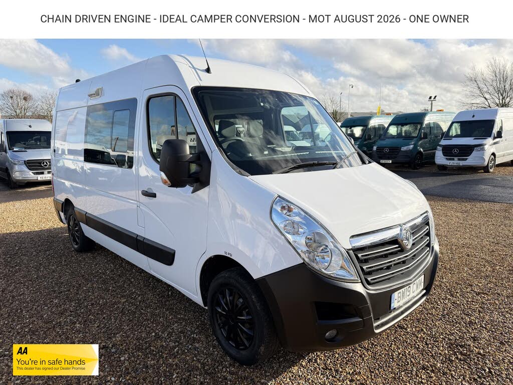 2019 Vauxhall Movano 2.3CDTI L2H2 F3500 (130PS)(EU6) BiTurbo Panel Van