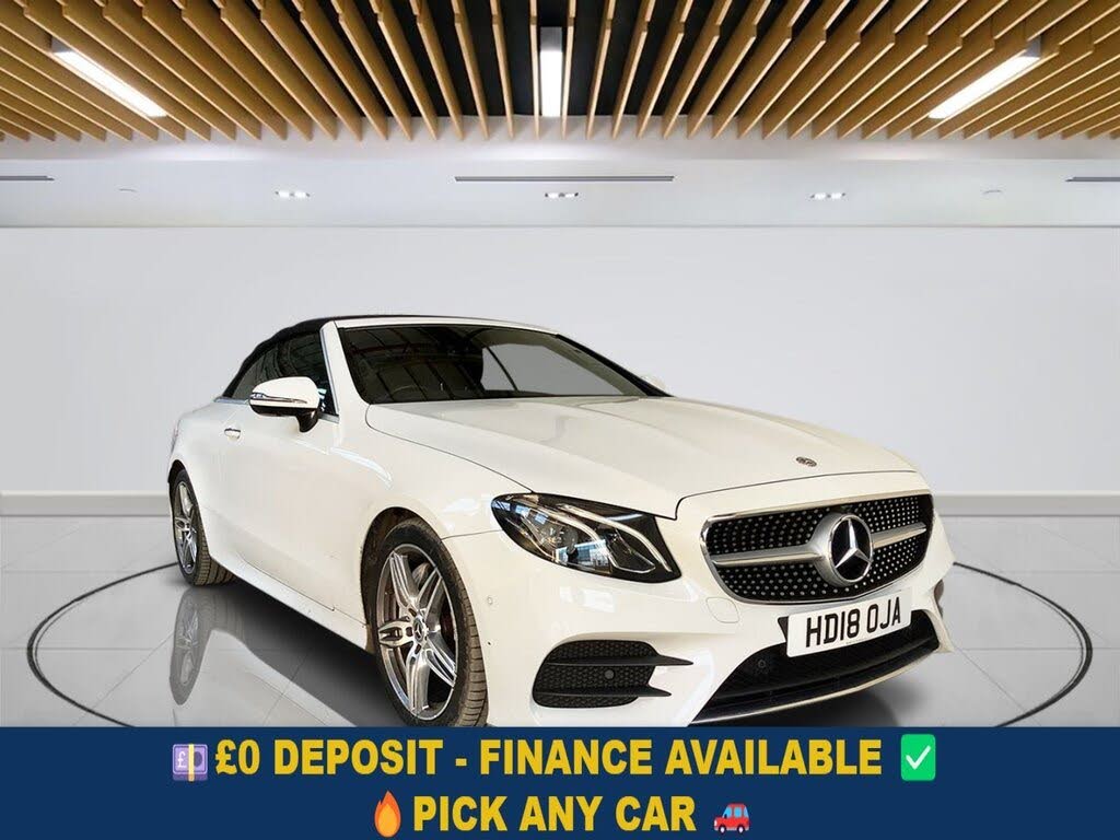 2018 Mercedes-Benz E-Class 2.0 E300 AMG Line (Premium)(s/s) Cabriolet