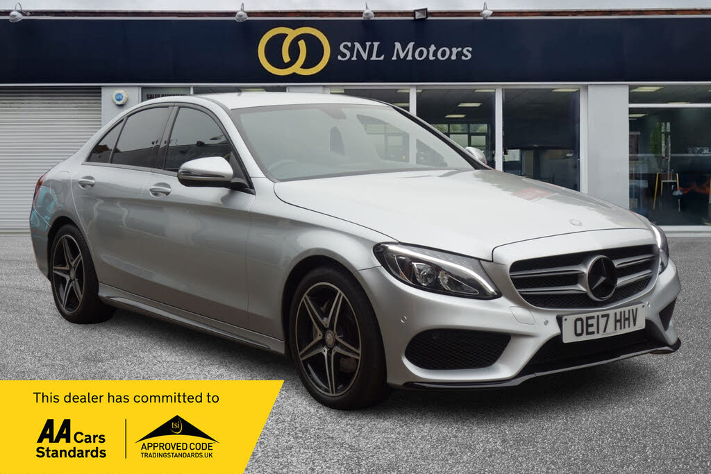 2017 Mercedes-Benz C-Class 2.1d C220d AMG Line (s/s) Saloon 4d 9G-Tronic Plus