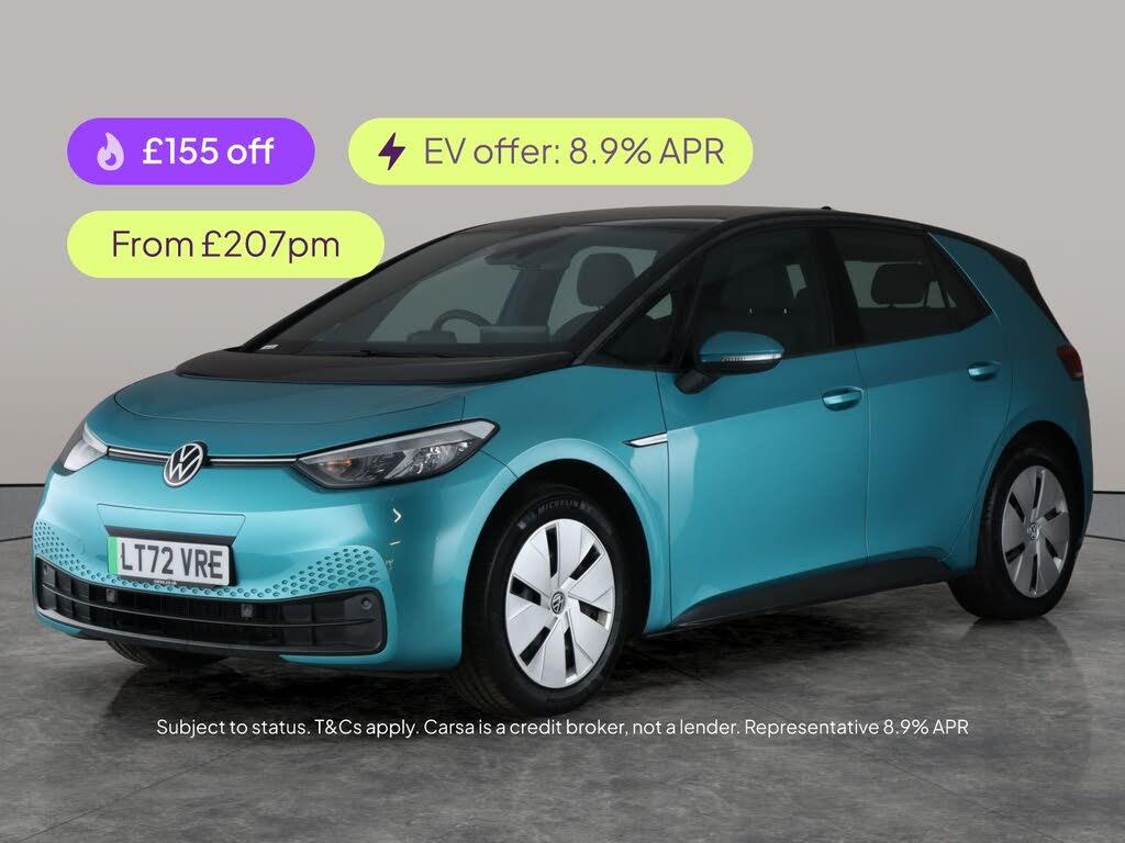 2022 Volkswagen ID.3 E Life (150ps) (45kWh) Pure Performance