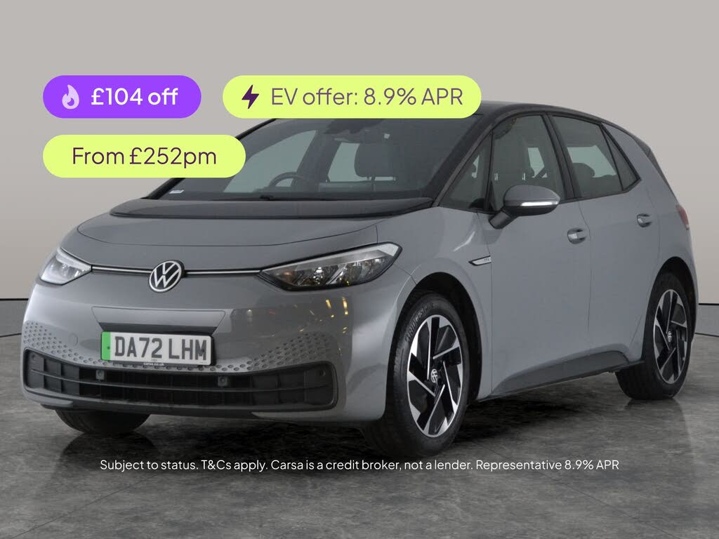 2022 Volkswagen ID.3 E Life (204ps) (58kWh) Pro Performance