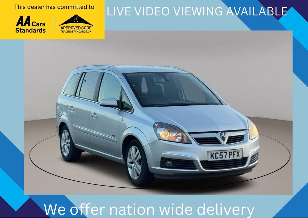2007 Vauxhall Zafira 1.8 Design