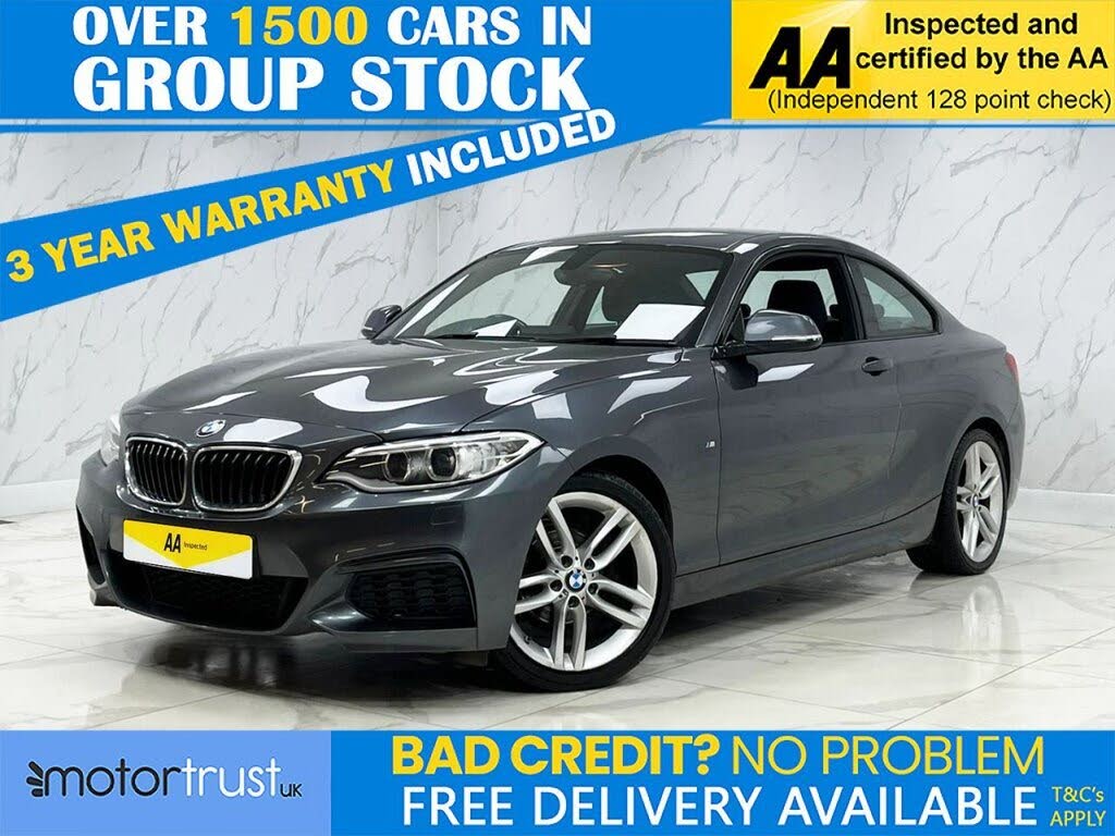 2016 BMW 2 Series 1.5 218i M Sport Coupe 2d Auto