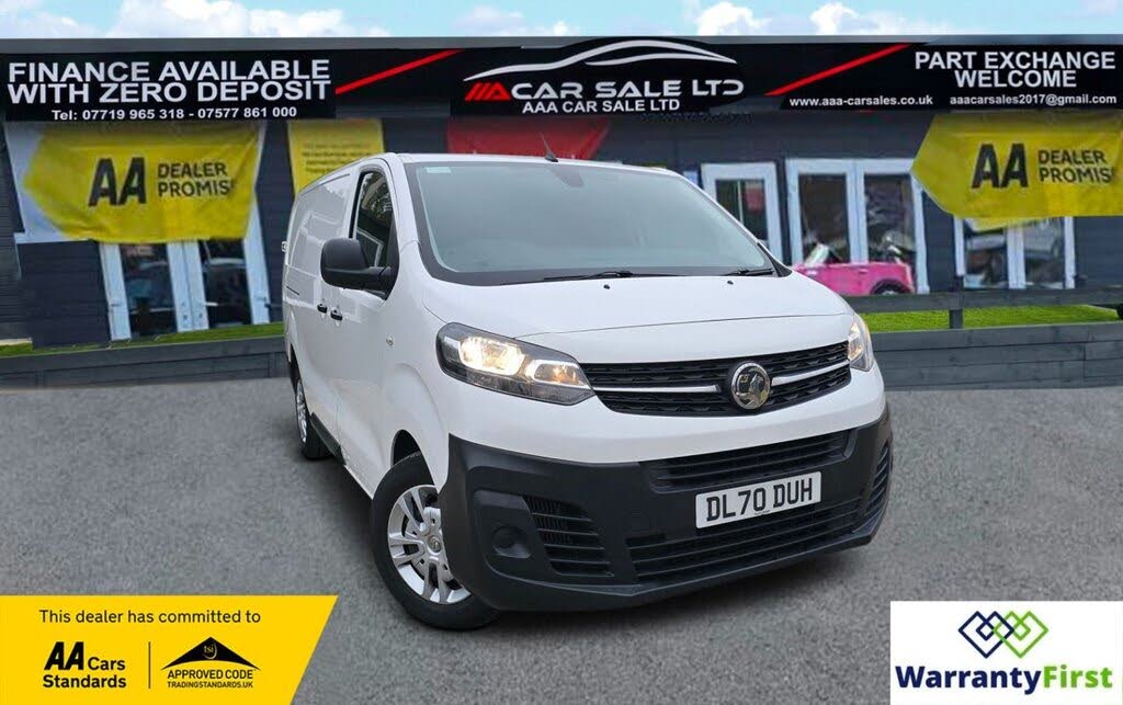 2020 Vauxhall Vivaro 1.5TD 2900 L2H1 Edition