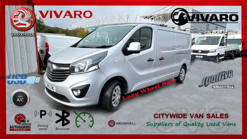 2016 Vauxhall Vivaro 1.6CDTi Sportive 2900 L2H1 (115PS) Panel