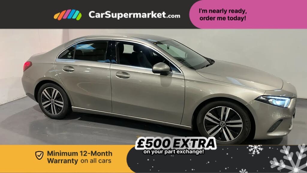 2020 Mercedes-Benz A-Class 1.3 A180 Sport Saloon 4d 7G-DCT