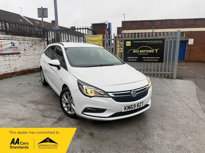 2019 Vauxhall Astra 1.6CDTi Design (136ps) Sport Tourer Auto