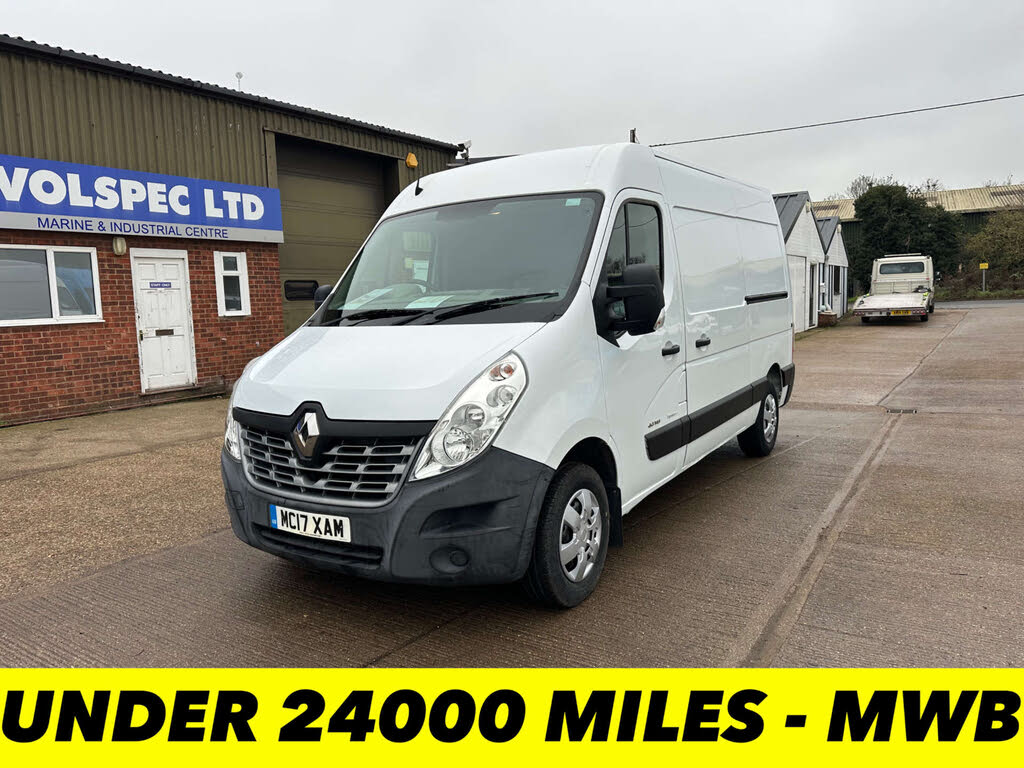 2017 Renault Master 2.3dCi MM35 145 Business Energy Medium Roof Panel Van