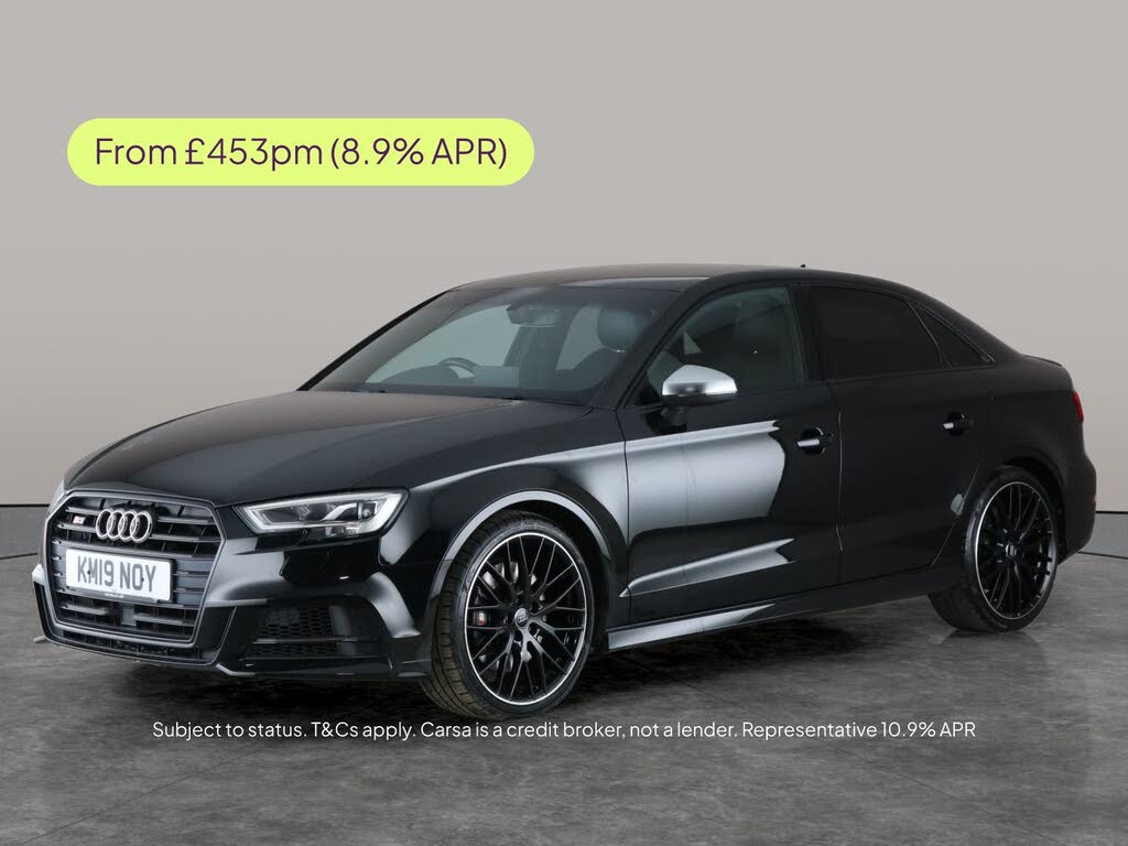 2019 Audi S3 2.0 TFSI Black Edition Saloon 4d