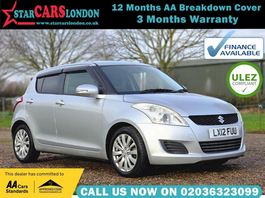 2012 Suzuki Swift 1.2 SZ4 5d Auto
