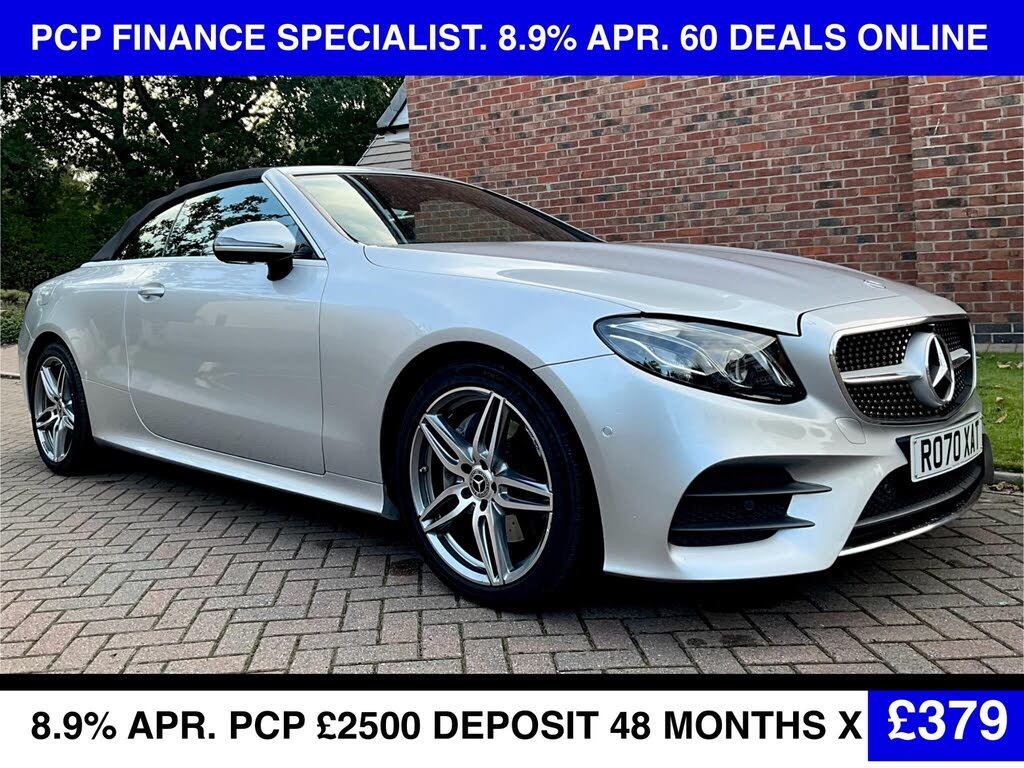 2020 Mercedes-Benz E-Class 2.0d E220d AMG Line Premium Cabriolet 2d
