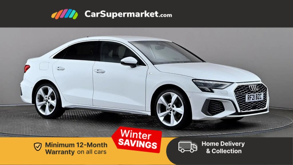 2021 Audi A3 1.5 35 TFSI S Line Saloon 4d Tronic