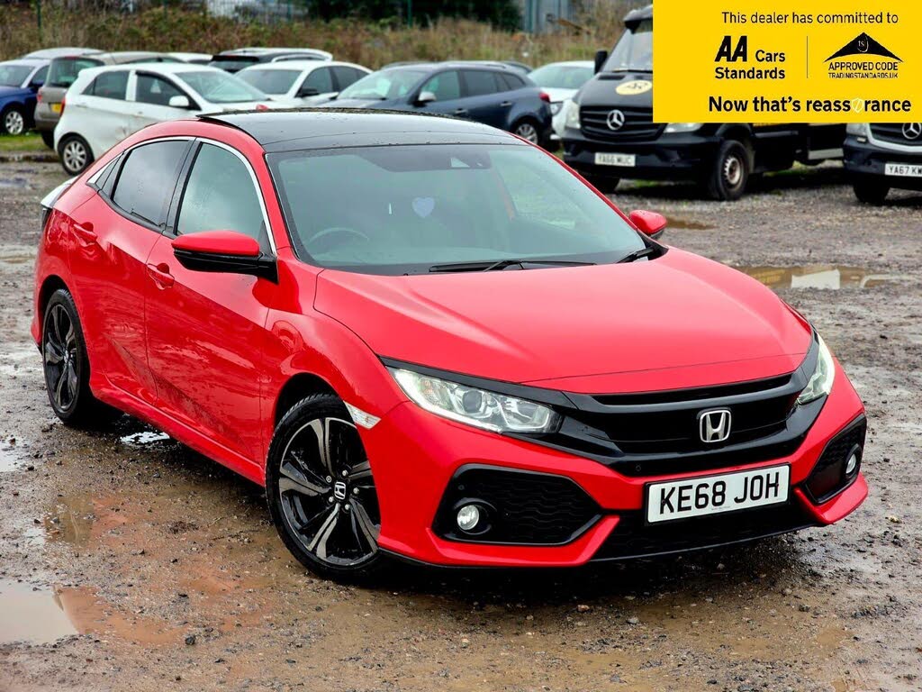 2019 Honda Civic 1.0 VTEC TURBO EX (s/s) Hatchback 5d CVT