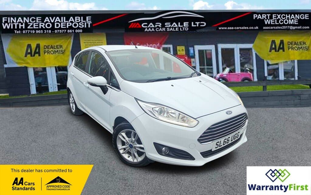 2016 Ford Fiesta 1.0T Zetec (100ps) EcoBoost (s/s) 5d