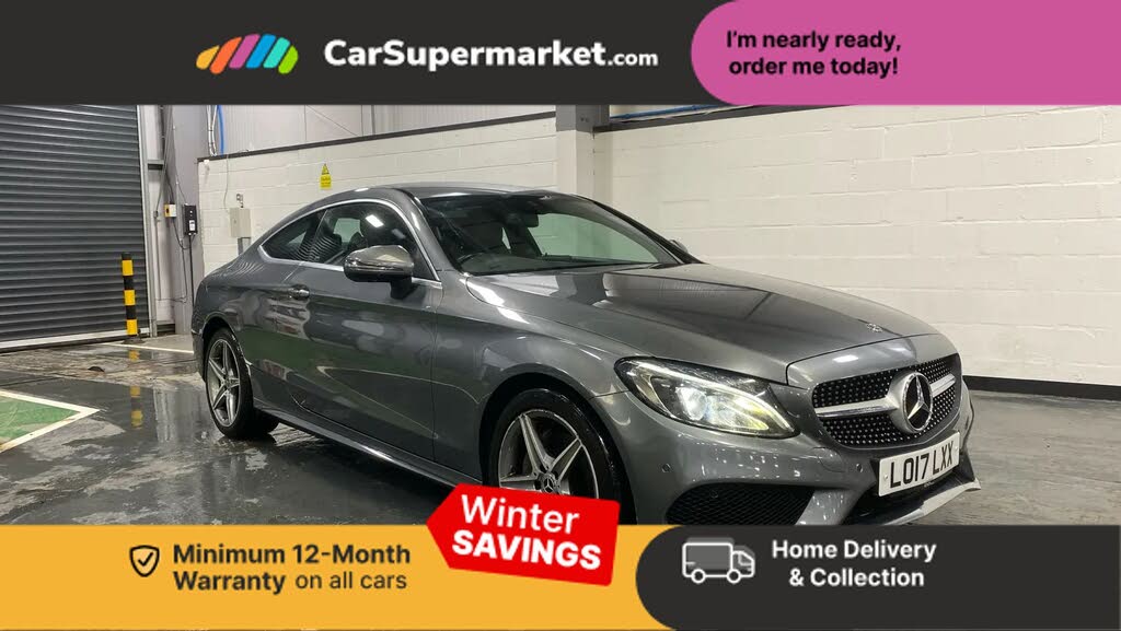 2017 Mercedes-Benz C-Class 2.1d C220d AMG Line (s/s) Coupe 2d 9G-Tronic Plus