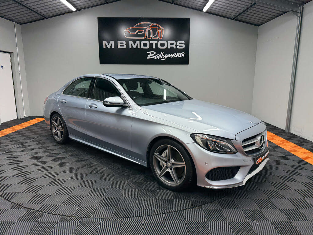 2017 Mercedes-Benz C-Class 2.1d C220d AMG Line (s/s) Saloon 4d 9G-Tronic Plus