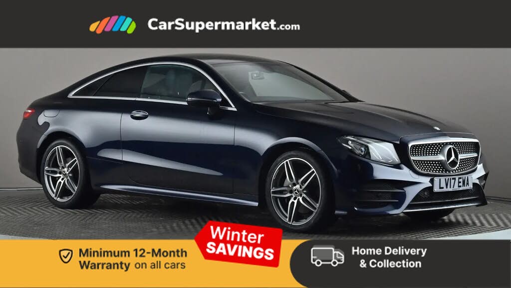 2017 Mercedes-Benz E-Class 2.0d E220d AMG Line (Premium)(s/s) Coupe 2d