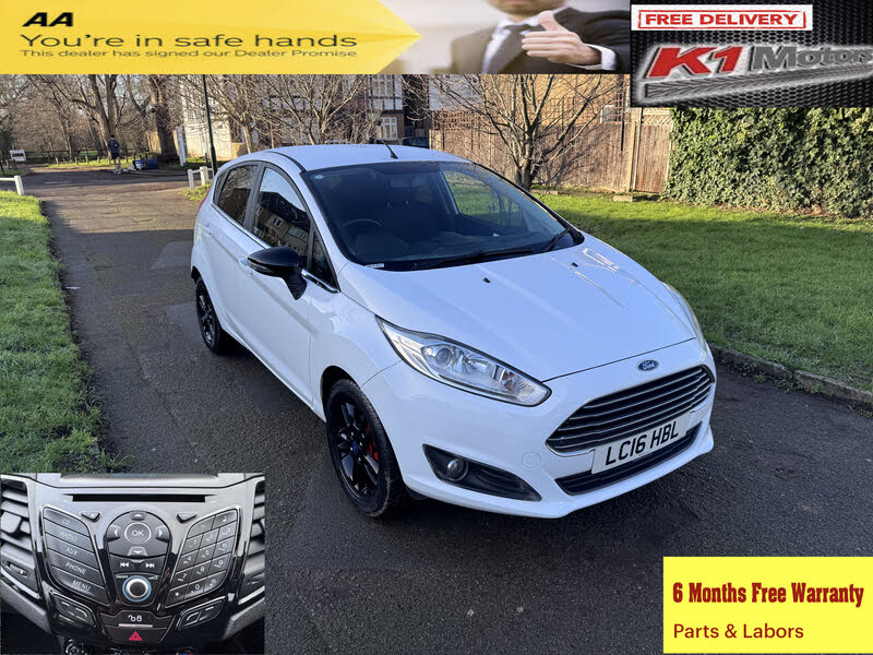 2016 Ford Fiesta 1.0T Zetec (100ps) EcoBoost (s/s) 5d