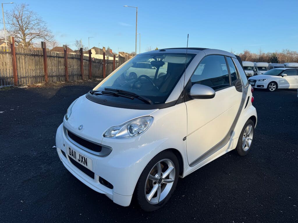 2011 Smart fortwo 1.0 Passion (71bhp) Cabriolet Softouch