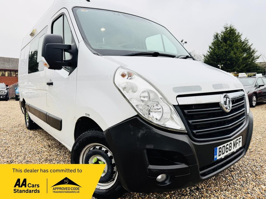 2019 Vauxhall Movano 2.3CDTI L2H2 F3500 (130PS)(EU6) BiTurbo Panel Van