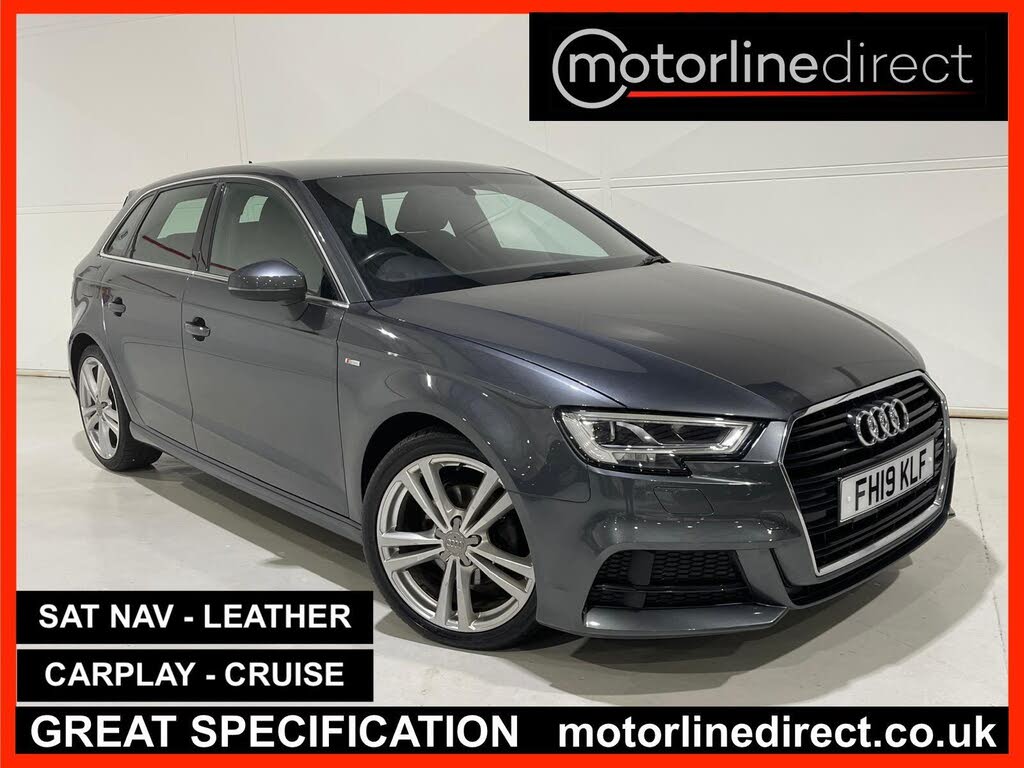 2019 Audi A3 1.6 30 TDI S Line (s/s) Sportback 5d Tronic