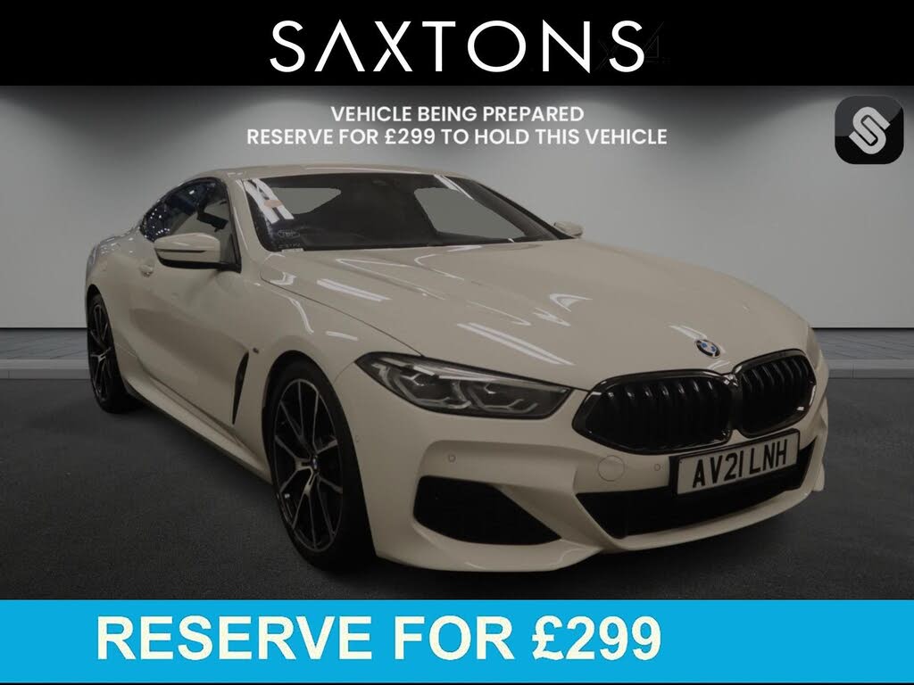 2021 BMW 8 Series 3.0 840i M Sport Coupe 2d