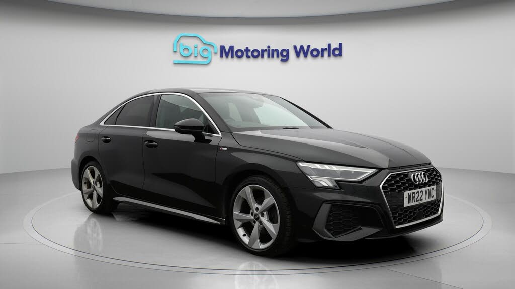 2022 Audi A3 1.5 35 TFSI S Line Saloon 4d Tronic