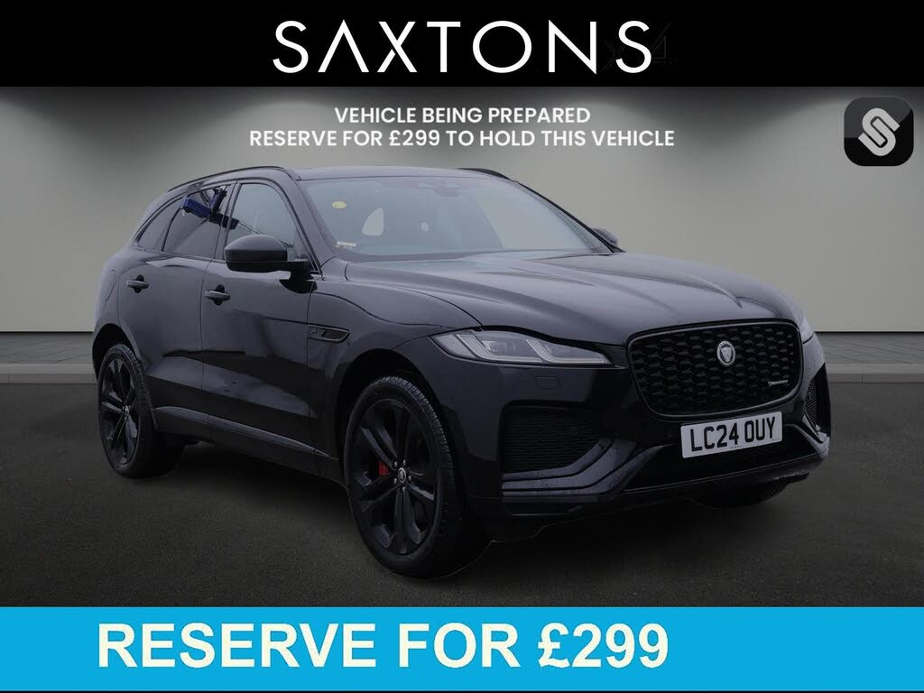 2024 Jaguar F-PACE 2.0 D200 R-Dynamic HSE Black