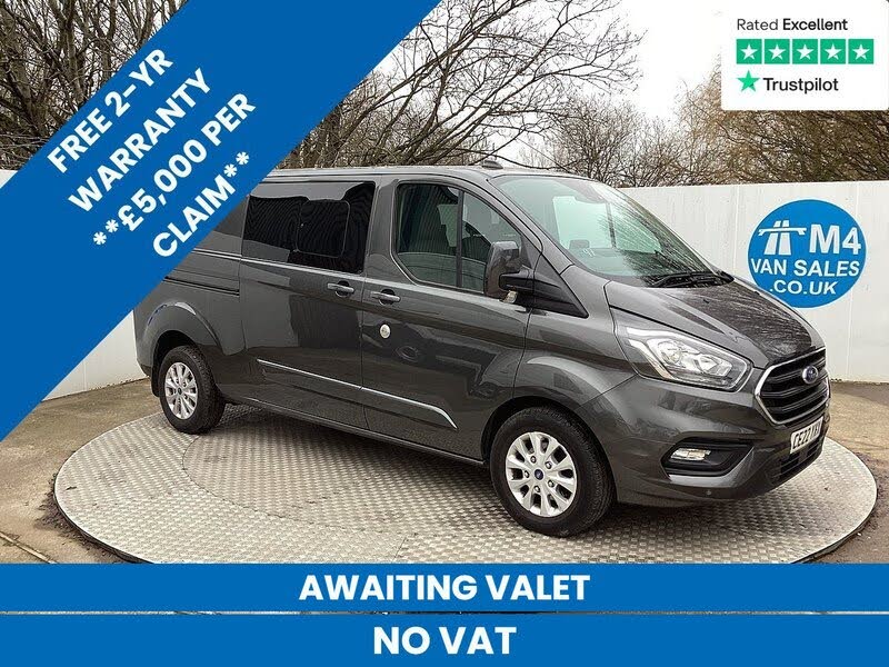 2021 Ford Transit Custom 2.0TDCi 320 L2H1 Limited (185PS)(EU6dT) Double Cab-in-Van