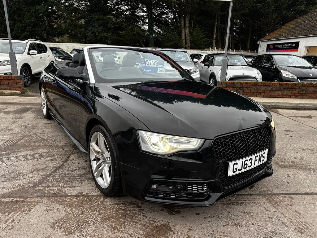2013 Audi A5 2.0TD S Line (150ps) Cabriolet 2d