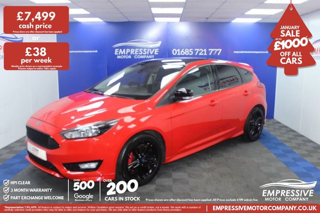 2016 Ford Focus 1.5T Zetec S Red Edition