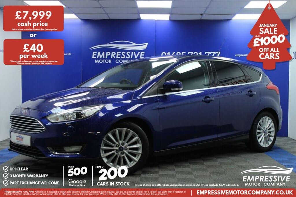 2016 Ford Focus 1.5TDCi Titanium X Hatchback