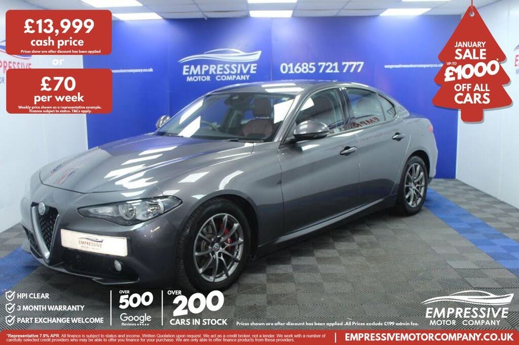 2019 Alfa Romeo Giulia 2.2TD Super (180bhp)