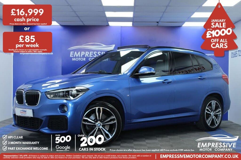 2019 BMW X1 2.0TD xDrive20d M Sport