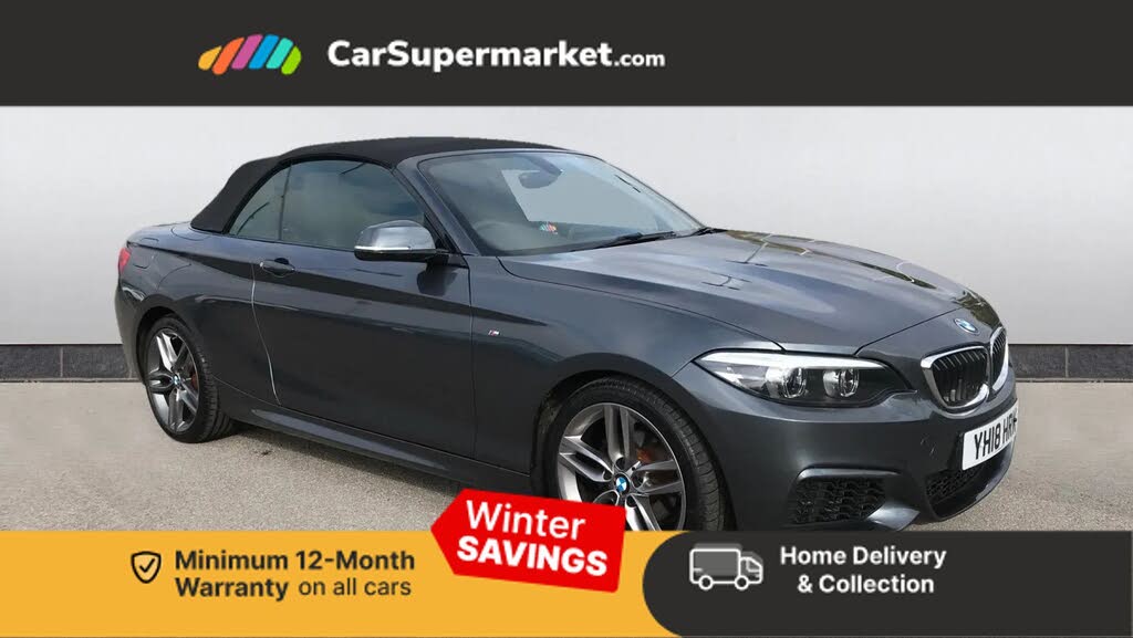 2018 BMW 2 Series 1.5 218i M Sport (136bhp) Convertible 2d Auto