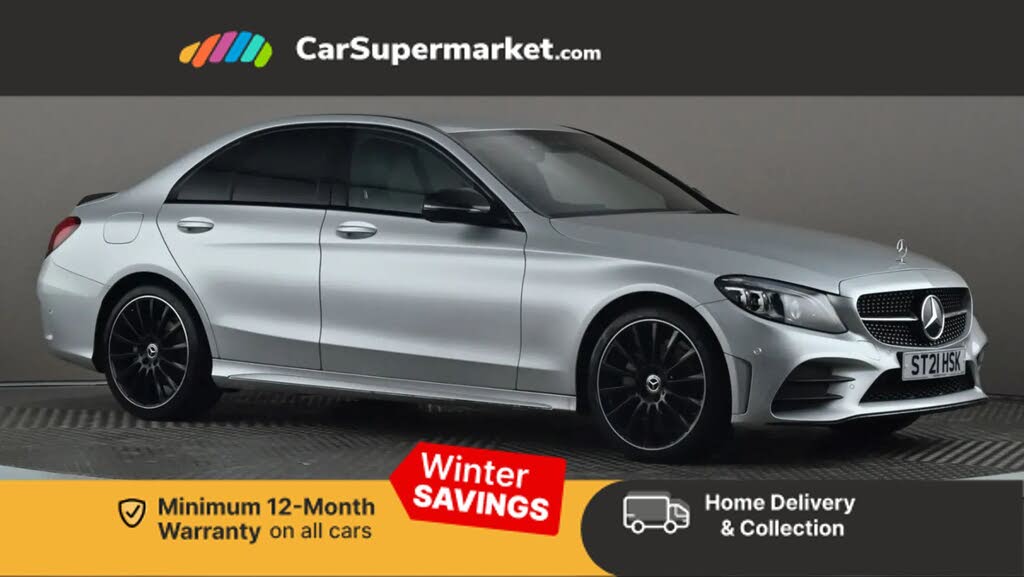 2021 Mercedes-Benz C-Class 2.0d C220d AMG Line Night Edition Premium Saloon 4d