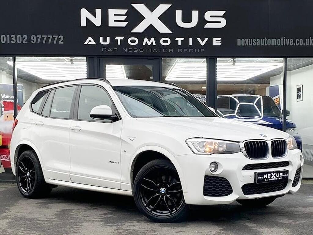 2017 BMW X3 2.0TD xDrive20d M Sport (190bhp)