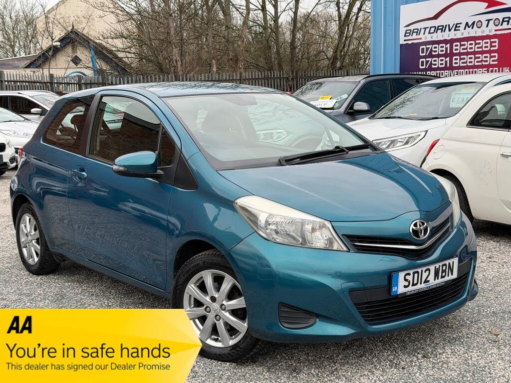 2012 Toyota Yaris 1.4TD TR Touch & Go 3d