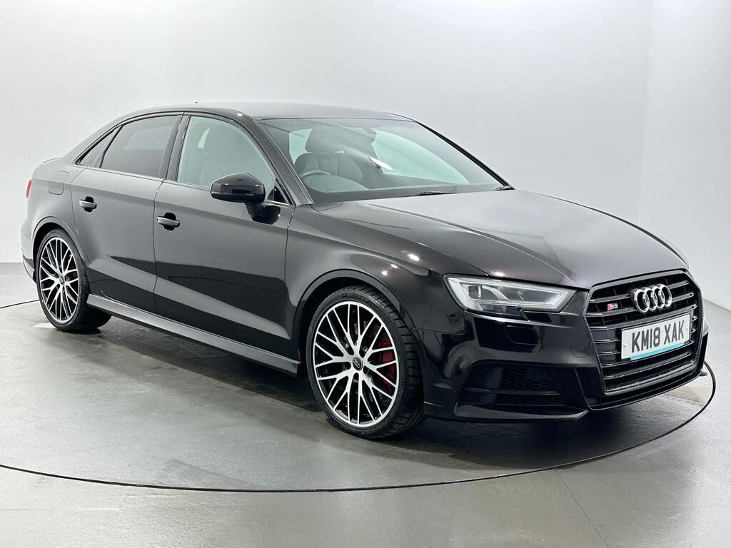 2018 Audi S3 2.0 TFSI quattro Black Edition Saloon 4d S Tronic