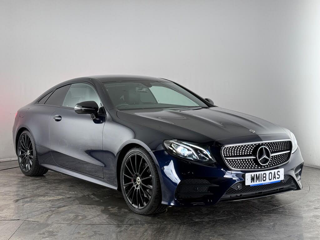 2018 Mercedes-Benz E-Class 2.0d E220d AMG Line (s/s) Coupe 2d