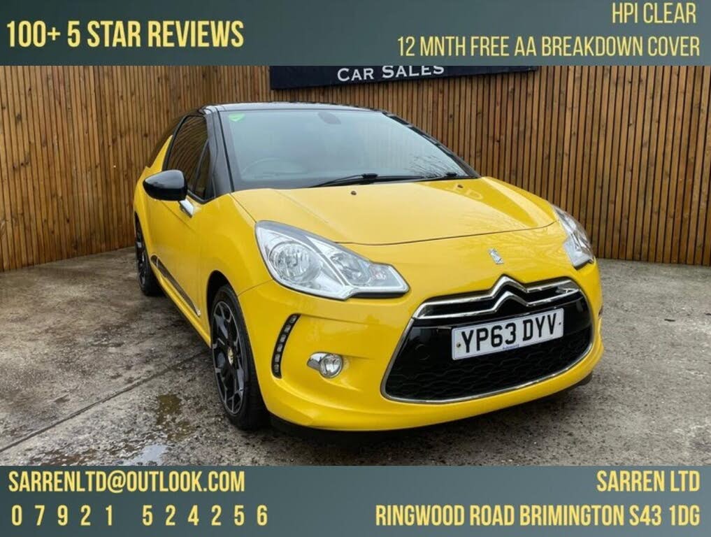 2013 Citroen DS3 1.6e-HDi DStyle Plus Airdream