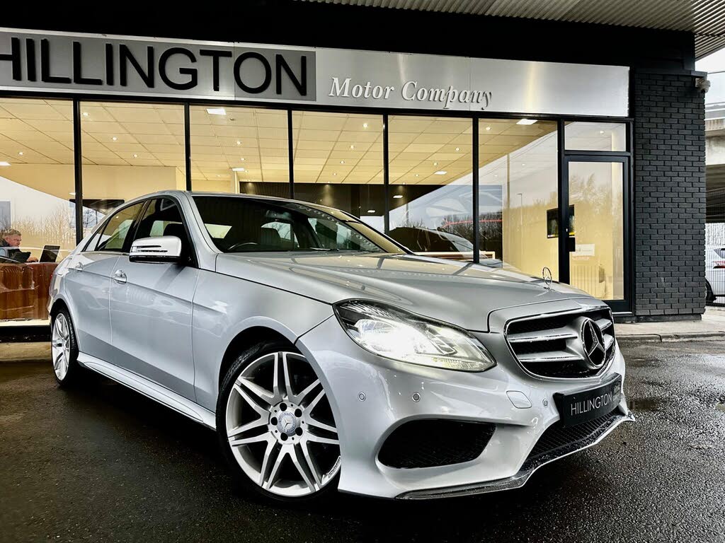 2013 Mercedes-Benz E-Class 2.1TD E220 CDI AMG Sport 2.1CDI (170bhp) Saloon 4d 7G-Tronic Plus
