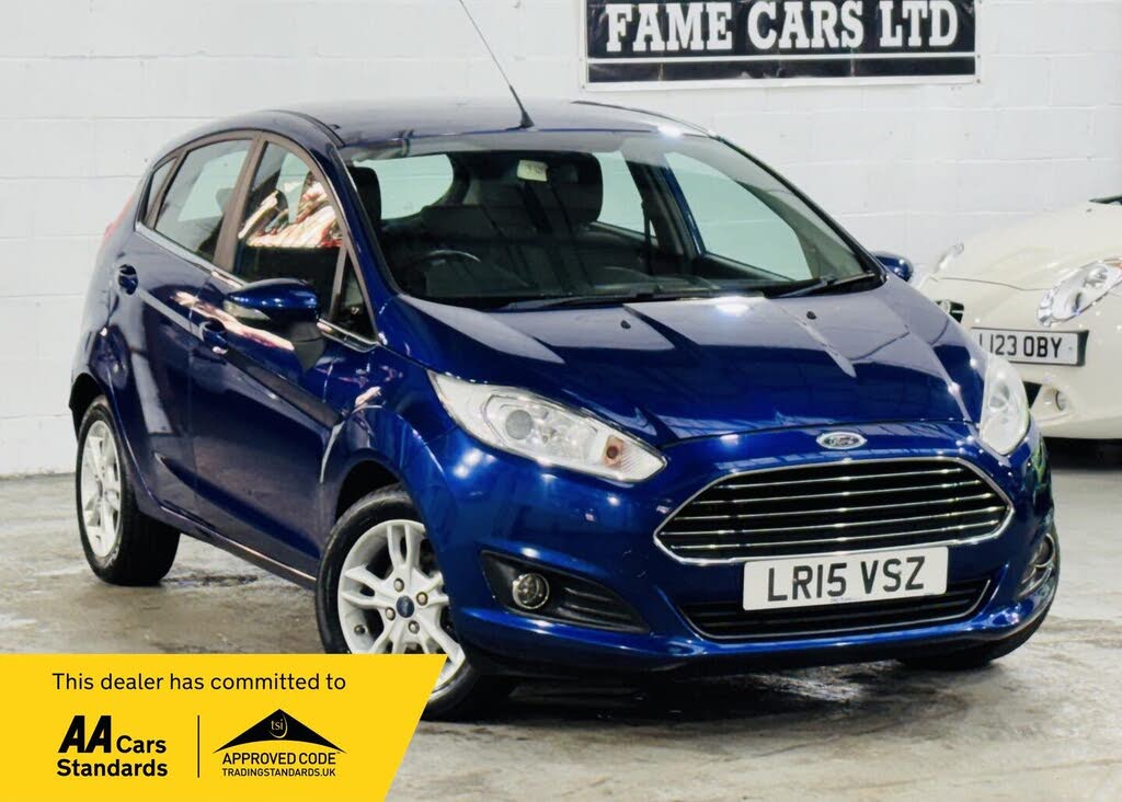 2015 Ford Fiesta 1.0T Zetec (100ps) EcoBoost 5d Powershift