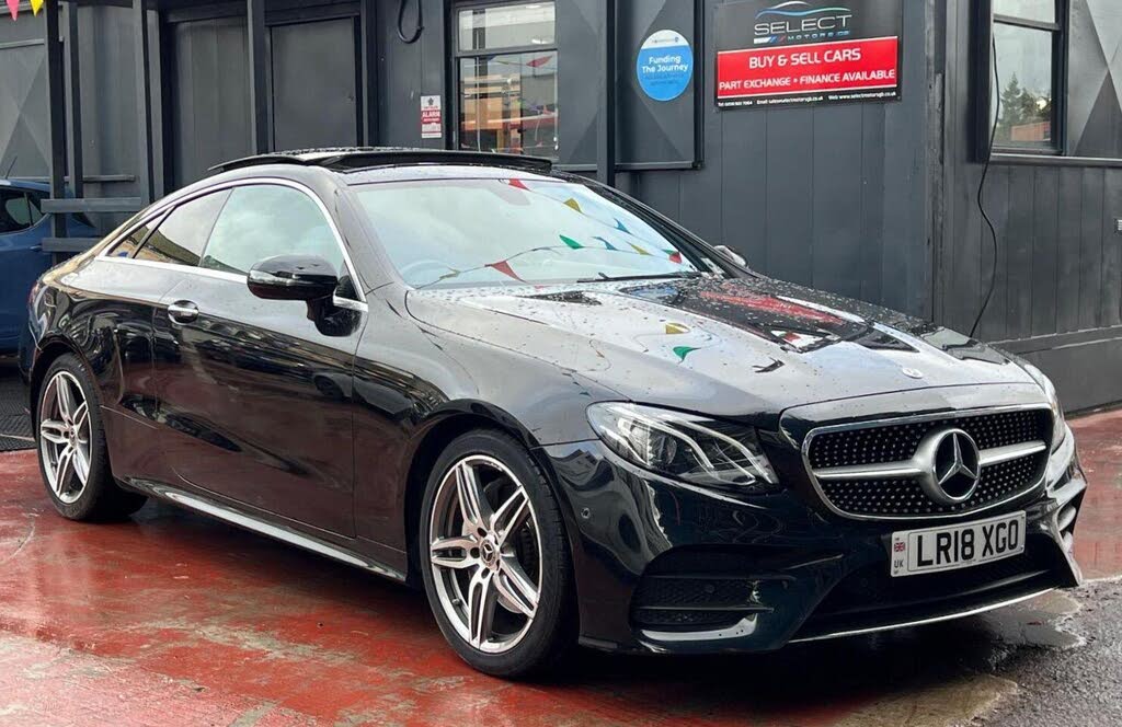 2018 Mercedes-Benz E-Class 2.0d E220d AMG Line (Premium)(s/s) Coupe 2d