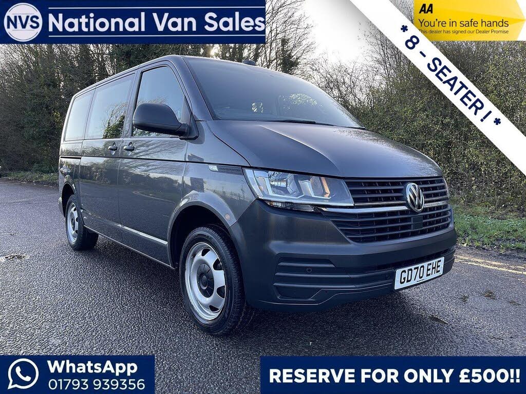 2020 Volkswagen Transporter Shuttle 2.0TDI T32 S BMT SWB (110ps) (Eu6dT-E)