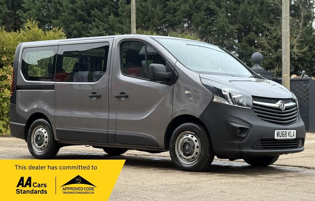 2018 Vauxhall Vivaro 1.6CDTi 2900 L1H1 (95PS)(EU6) (s/s) 9 Seats Combi