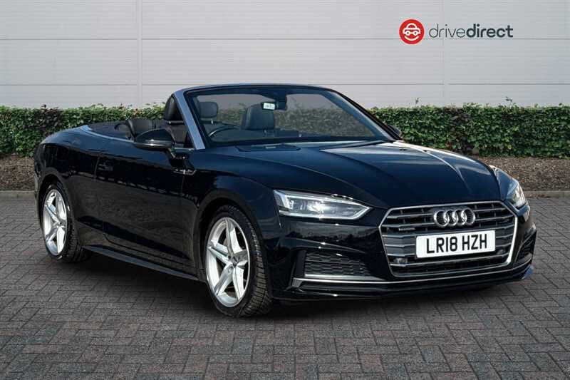 2018 Audi A5 2.0 TFSI S Line (252ps) quattro Cabriolet 2d Tronic