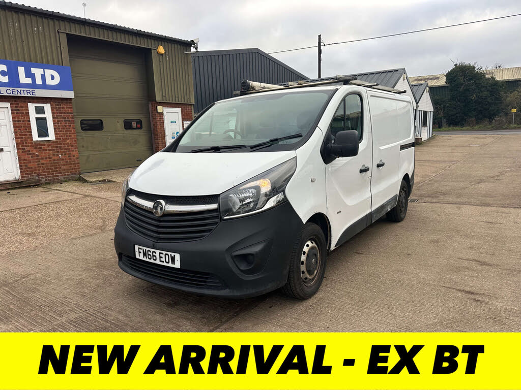 2017 Vauxhall Vivaro 1.6CDTi 2900 L1H1 (95PS)(EU6) (s/s) ecoFLEX Panel Van