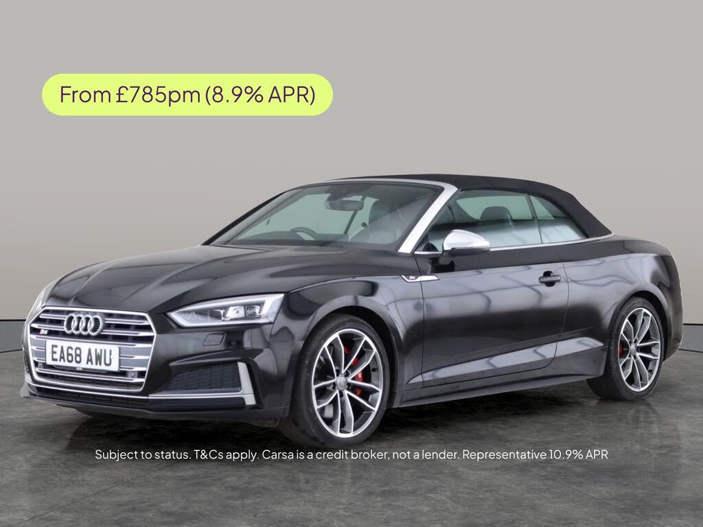 2018 Audi S5 3.0 TFSI quattro Cabriolet 2d