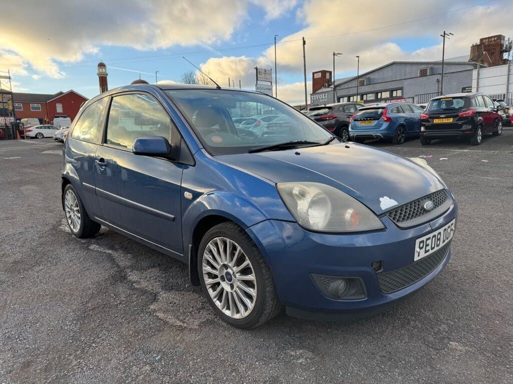 2008 Ford Fiesta 1.4 Zetec Blue 3d